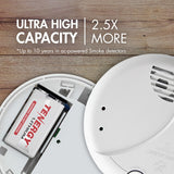 Tenergy 9V Lithium Battery, 1200mah with 10 years shelf life (30728)