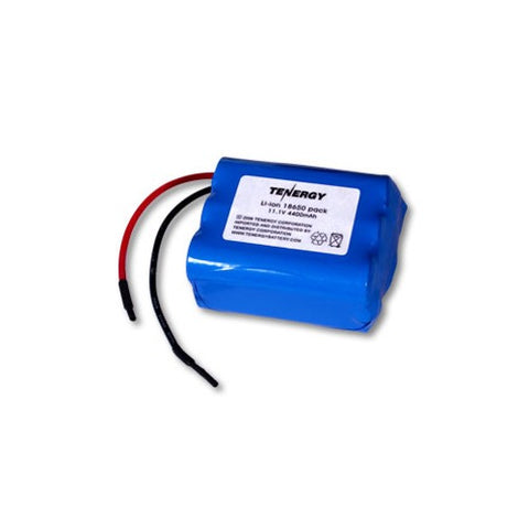Tenergy Li-Ion 18650 10.8V 4400mAh Rechargeable Battery Pack (31016)