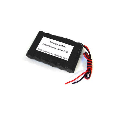 Tenergy Li-ion 18650 7.4V 7800mAh Rechargeable Battery Pack (31031)