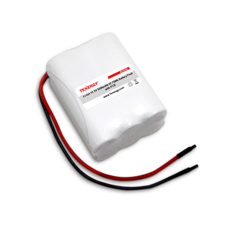 Tenergy Li-ion 18650 11.1V 5200mAh Rechargeable Battery Pack (31033)