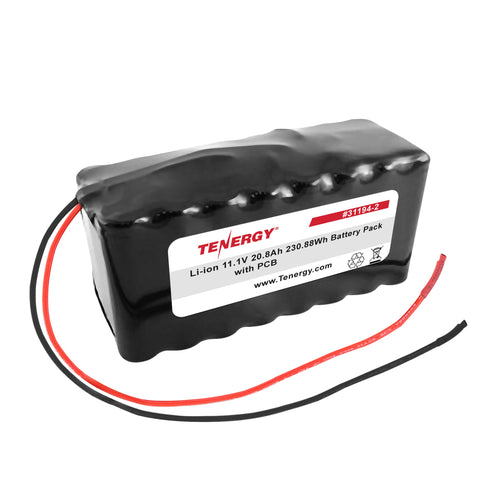 Tenergy Li-ion 18650 11.1V 20,800mAh Rechargeable Battery (31194-2)
