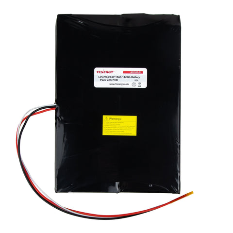 Tenergy LiFePO4 9.6V 15,000mAh Rechargeable Battery Pack (31552-01)