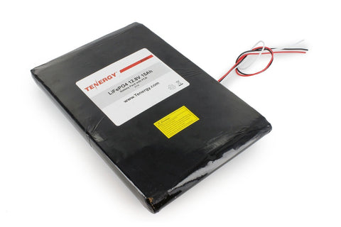 Tenergy 12.8V 15,000mAh LiFePO4 Battery Pack with PCB (31553-01)