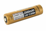 Tenergy 2 Pack of T35P 3.6V 3500mAh 8A Protected 18650 (31777)