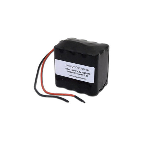 Tenergy Li-ion 18650 14.8V 6600mAh Rechargeable Battery Pack (31827)