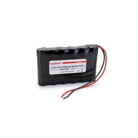Tenergy Li-ion 18650 22.2V 2600mAh Rechargeable Battery Pack (31942)