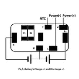 Protection Circuit Module [PCB] for 7.2V/7.4V (2S) Li-ion (32175)