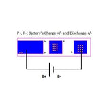 Tenergy 1S Li-ion 8.5A/18A PCB, discharging cut off voltage (32195)