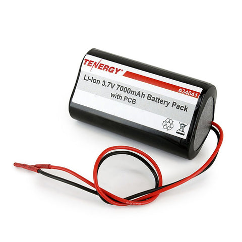 Tenergy Li-ion 18650 3.6V 7000mAh Rechargeable Battery Pack (34041-1)