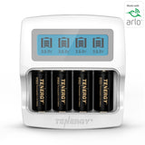 Premium High Capacity Rechargeable Batteries (4-Pack and (34254)