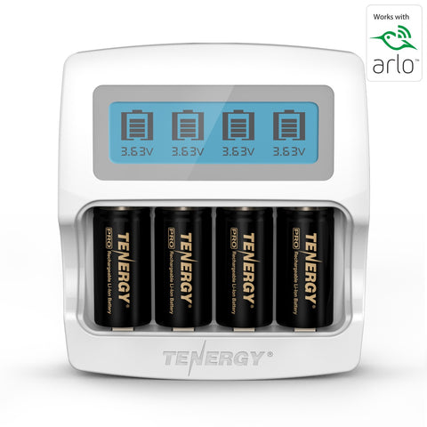 Premium High Capacity Rechargeable Batteries (4-Pack and (34254)