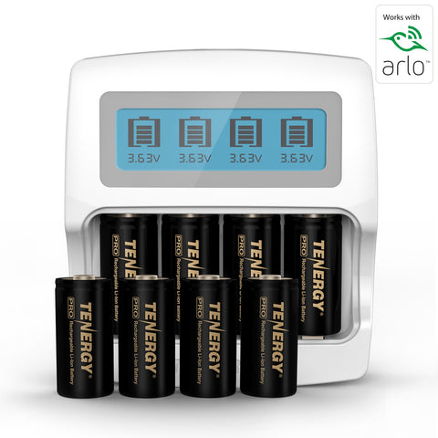 Premium High Capacity Rechargeable Battery (8-Pack and (34255)