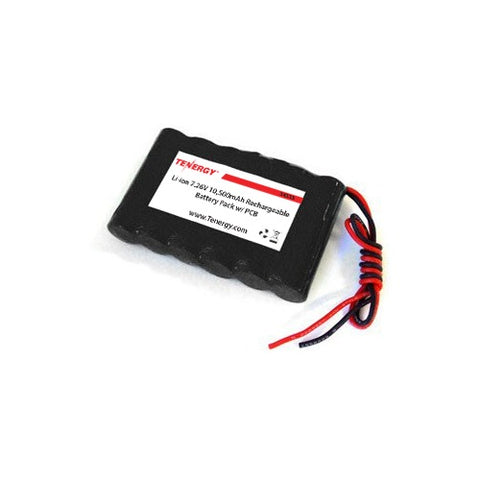 Tenergy Li-ion 18650 7.26V 10,500mAh Rechargeable Battery Pack (34333)