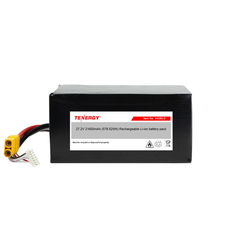 Tenergy Li-ion Polymer 27.2V 21,600mAh Rechargeable Battery (34580-0)