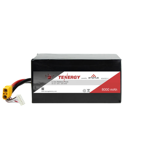 Tenergy Li-ion Cylindrical 18650 43.2V 8,000mAh Rechargeable (34592-0)