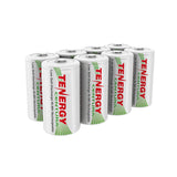 8 Pack Tenergy Centura NiMH D 1.2V 8000mAh Rechargeable (39069)