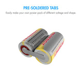 Tenergy 60 Count of NiCd Sub C 2200mAh Batteries for Power (39611)
