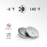 Tenergy CR1216 3V Lithium Button Cells, 5pcs (1 x Card) (40066)