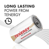 Tenergy 24pcs D Size (LR20) Alkaline Batteries (40397)