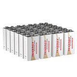 Tenergy 24pcs 9V Size (6LR61) Alkaline Batteries (40399)
