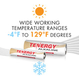 Tenergy combo: 72 pcs Tenergy Alkaline Batteries (48AA/24AAA) (40404)