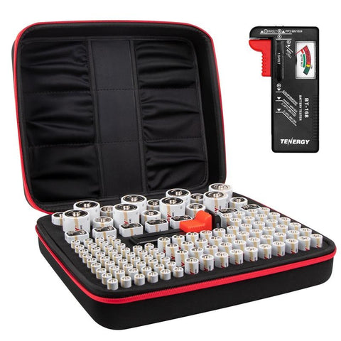 Tenergy 120 Pack Battery And Organizer Storage Case (40447)