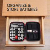 Tenergy 60 Pack Battery And Organizer Storage Case (40449)