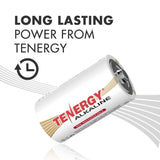 Tenergy 12pcs C Size (LR14) Alkaline Batteries (40902)