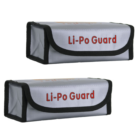 Tenergy 2-pk, Fire Retardant Lipo Battery Bags for Charging (52028)