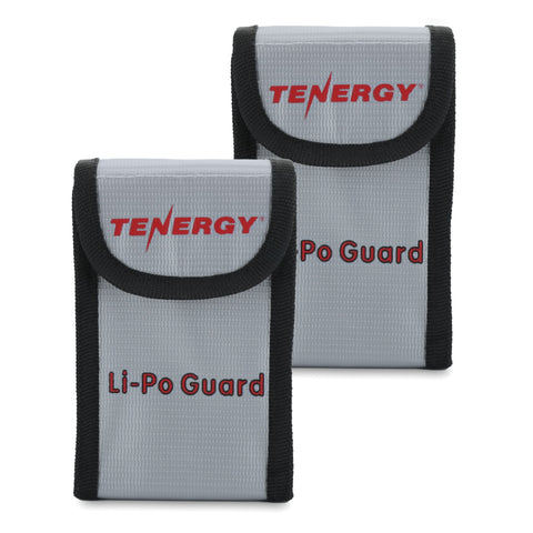 Tenergy 2-pk, Fire Retardant Lipo Battery Bags for Charging (52029)