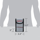 Tenergy 2-pk, Fire Retardant Lipo Battery Bags for Charging (52029)