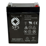 Saruna SG1229T1 12V 2.9Ah AGM battery, supplier product view 3