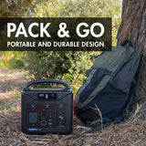 Tenergy T600 Portable Power Station, 600Wh Backup Lithium (59151)