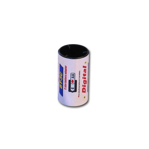 Battery Adaptor: Convert AA size to C size Battery (80047)