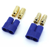 EC8 Connector with 8mm Gold Bullet Banana Plug (one pair of (80082)