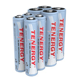 Combo: 8pcs Tenergy NiMH Rechargeable Batteries (4AA/4AAA) (90118)