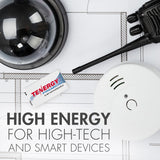 Combo: Tenergy TN141 2-bay 9V Charger + 4pcs Premium 9V 250mAh (90262)