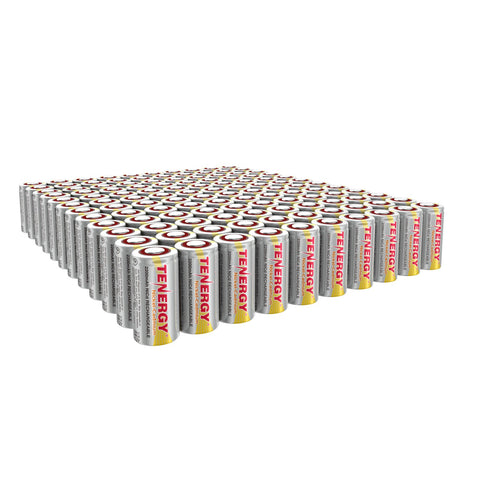 Tenergy 120 Count of NiCd Sub C 2200mAh Batteries for Power (90311)