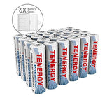 Combo: 24 pcs Tenergy Premium AA 2500mAh NiMH Rechargeable (90400)