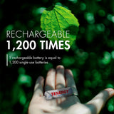 Combo: 12 pcs Tenergy Premium AA 2500mAh NiMH Rechargeable (90401)