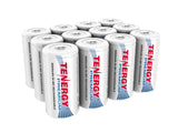 Combo: 12 pcs Tenergy Premium C 5000mAh NiMH Rechargeable (90420)