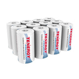 Combo: 12pcs Tenergy Premium D 10,000mAh NiMH Rechargeable (90426)
