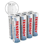 Combo: 8 pcs Premium AA NiMH Rechargeable Batteries w/ 2 (90431)