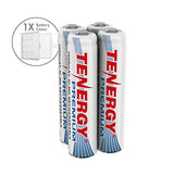 Combo: 4 pcs Tenergy Premium AAA 1000mAh NiMH Rechargeable (90432)