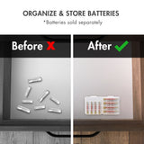 10 Pack Tenergy Plastic Battery Case for AA and AAA Size (90442)