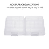 10 Pack Tenergy Plastic Battery Case for AA and AAA Size (90442)