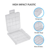 10 Pack Tenergy Plastic Battery Case for AA and AAA Size (90442)