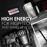 Combo: Tenergy TN156 4-Bay AA/AAA NiMH LCD Battery Charger + (90500)