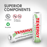 Combo: Tenergy TN145 8-Bay AA/AAA NiMH Battery Charger + 8 (90529)