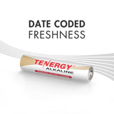 Box: 720 PCS Tenergy AA Size (LR6) Alkaline Batteries (90551)
